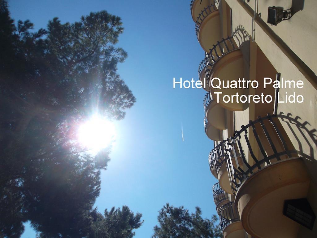 Hotel Quattropalme Tortoreto Exterior foto
